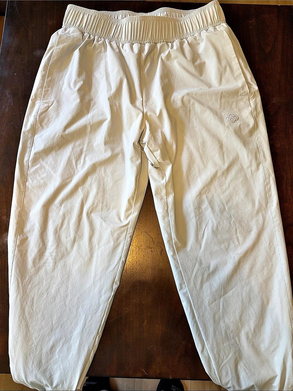 RUDIS Performance Pants White Track Pants Medium